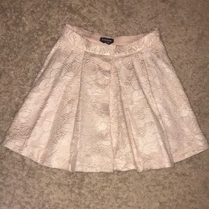 Pink Bebe pleated skirt